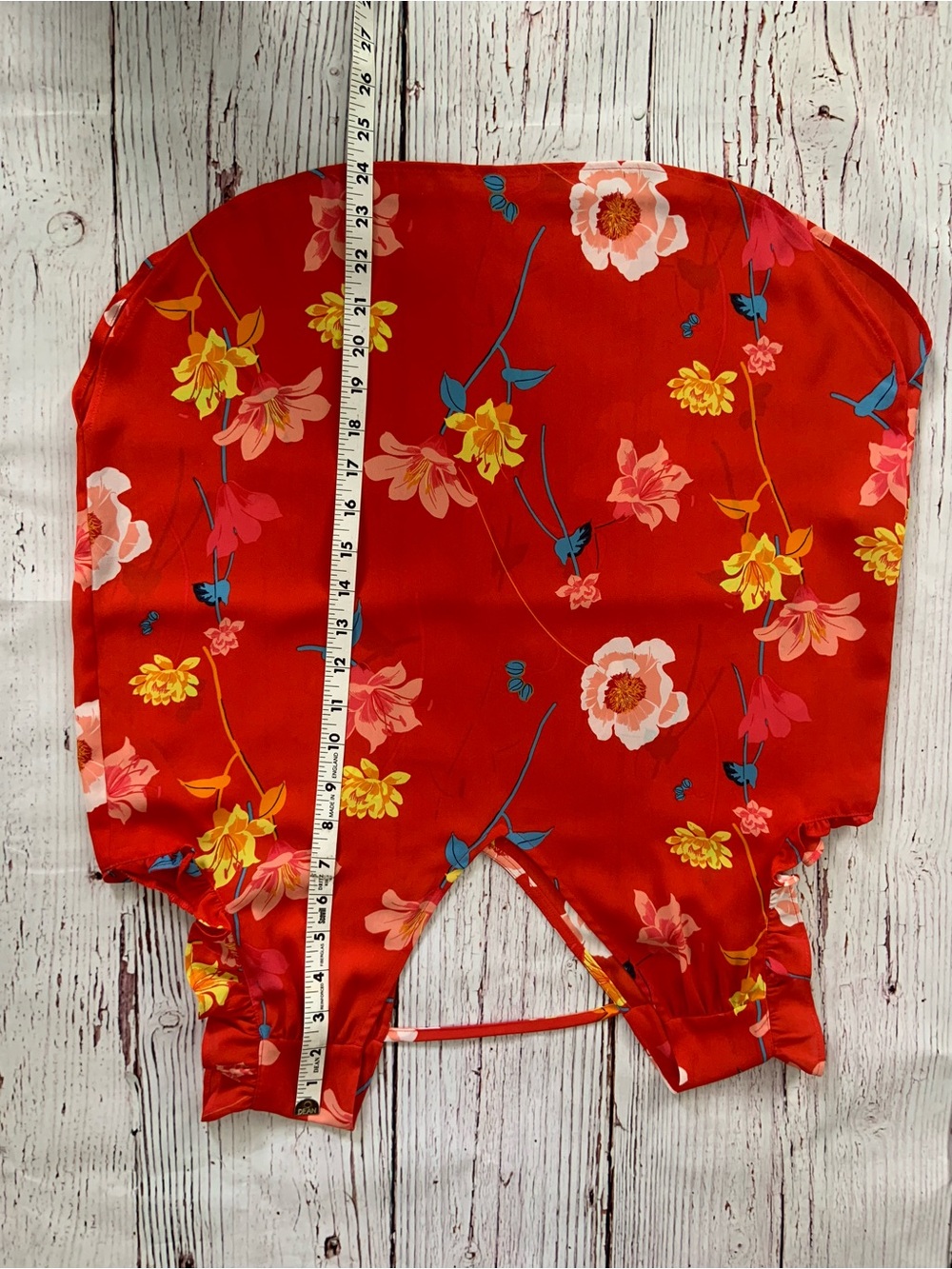 Loft Floral Red Sleeveless V-Neck Women's Top
Size Small - Picture 5 of 10